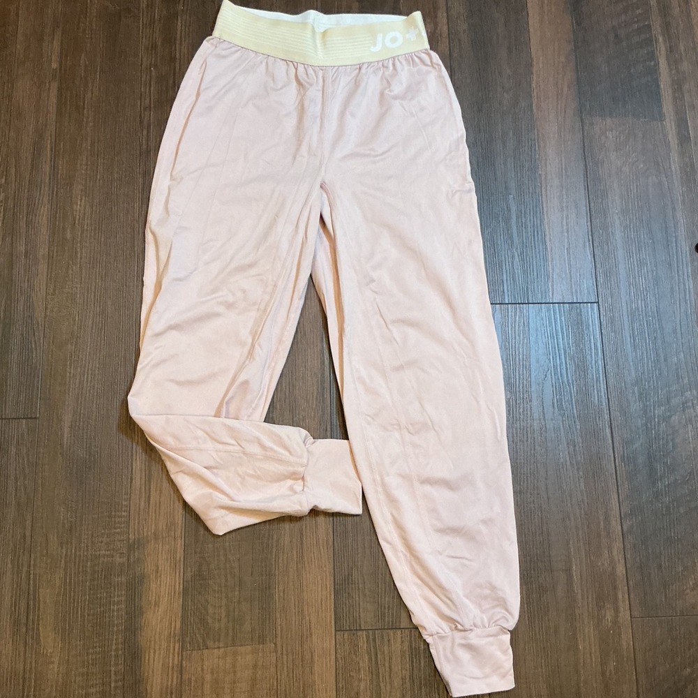 Jo+Jax Premium Dance Activewear Joggers Pink Branded Waistband XS Adult 0-2